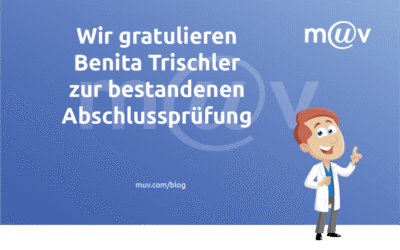 Wir gratulieren Benita Trischler zur bestandenen Abschlussprüfung